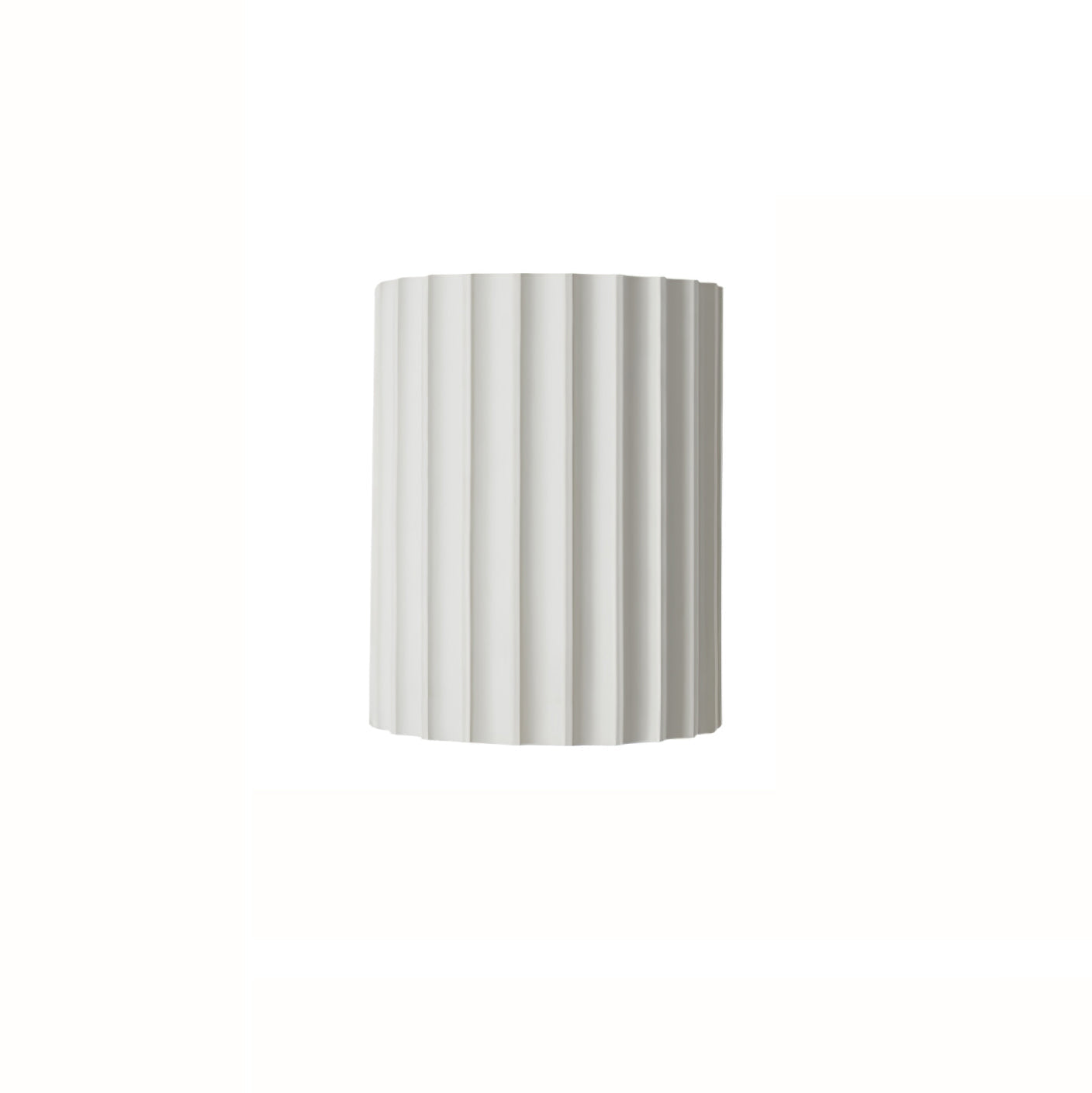 Fluted Cylinder Wall Sconce