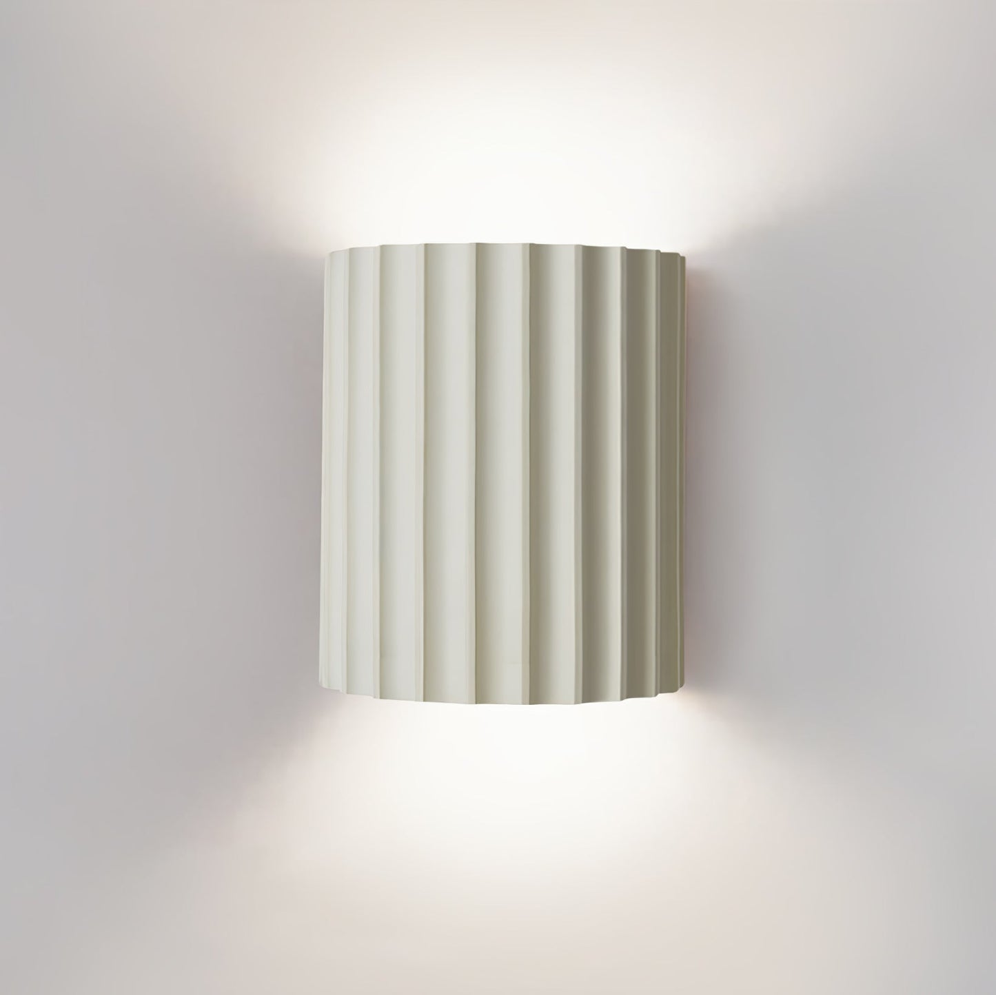 Fluted Cylinder Wall Sconce