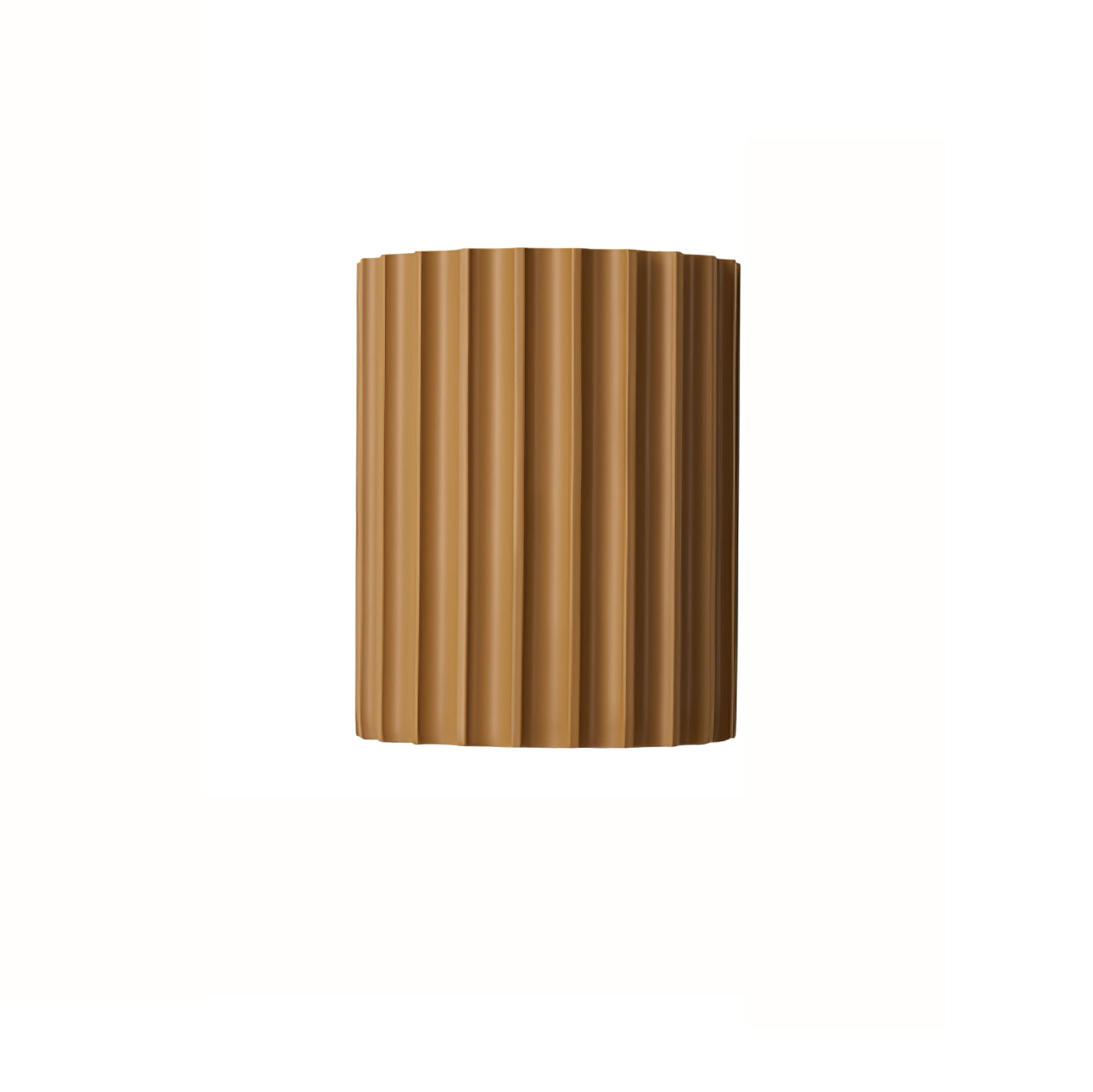 Fluted Cylinder Wall Sconce