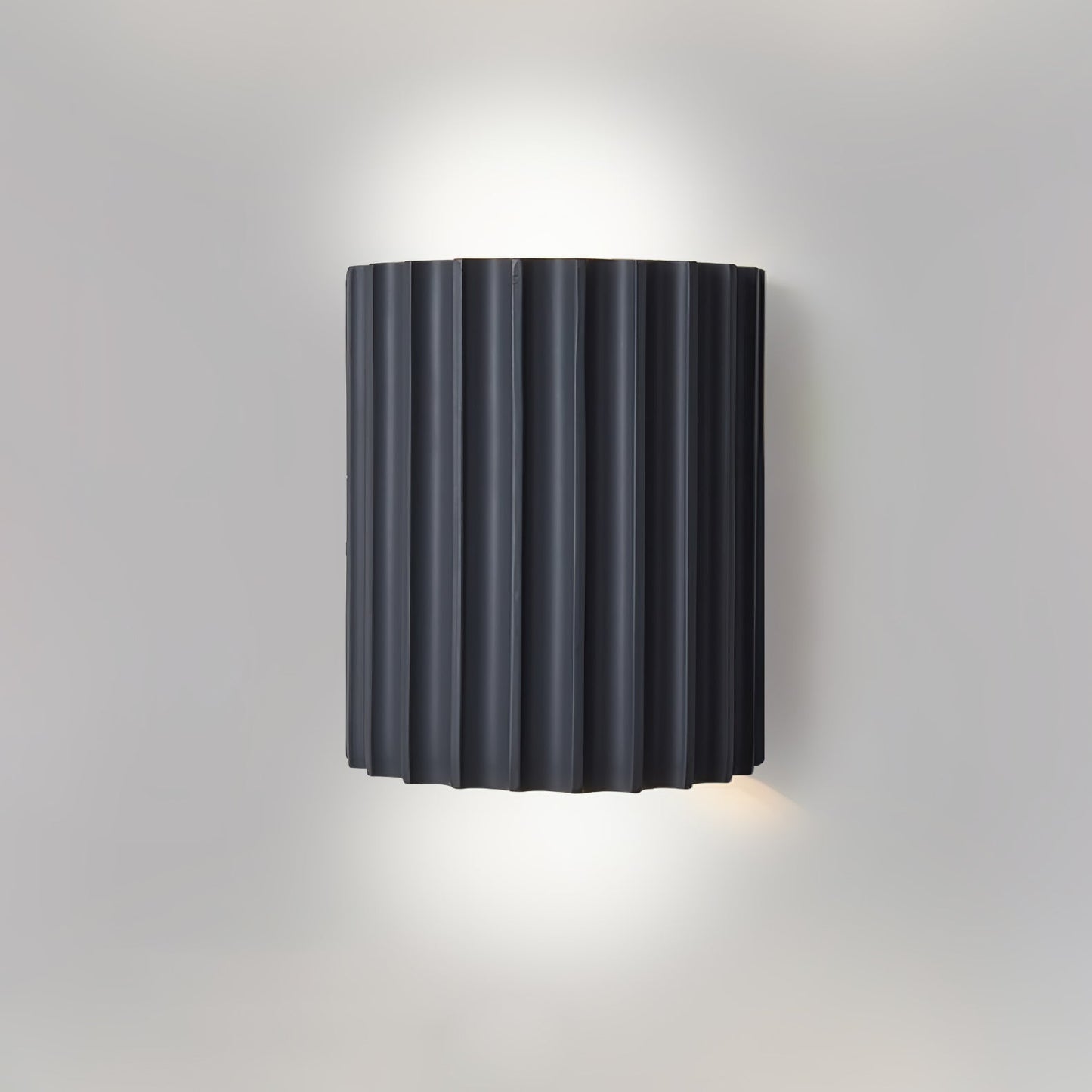 Fluted Cylinder Wall Sconce