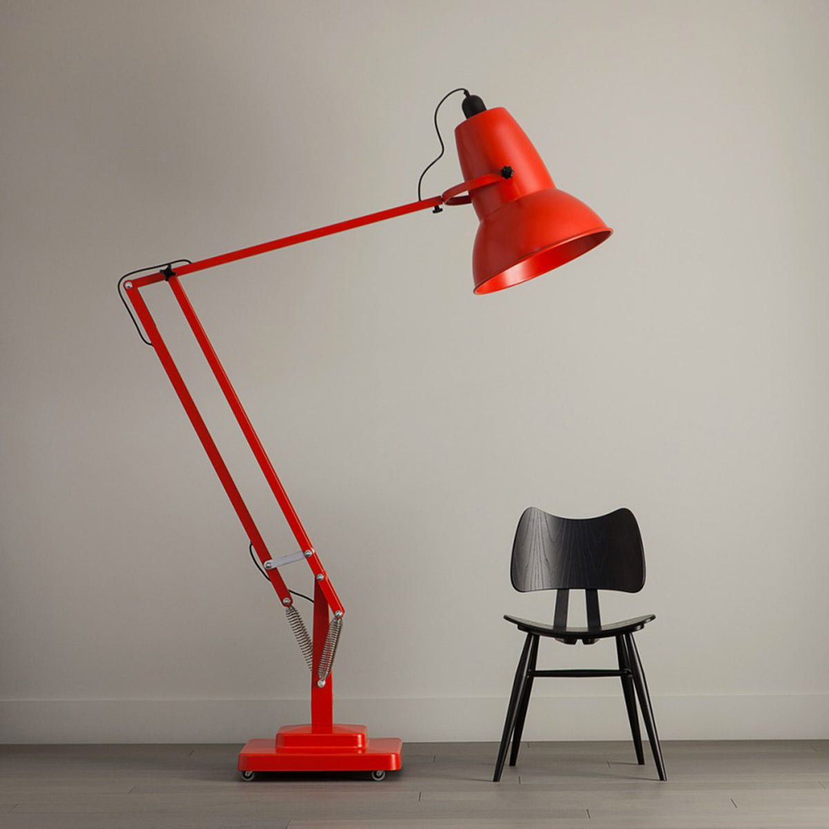 Extra Tall Cantilever Overhang Floor Lamp