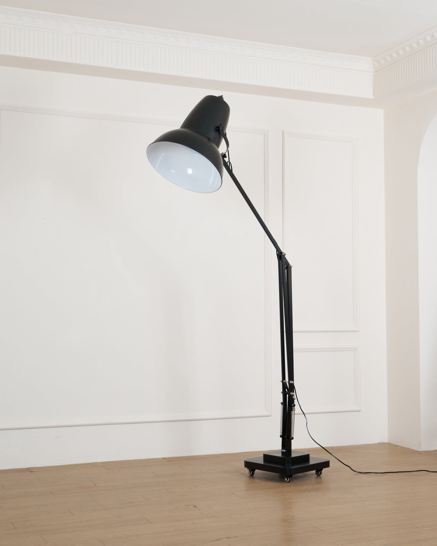 Extra Tall Cantilever Overhang Floor Lamp