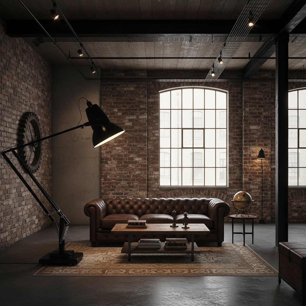 Extra Tall Cantilever Overhang Floor Lamp