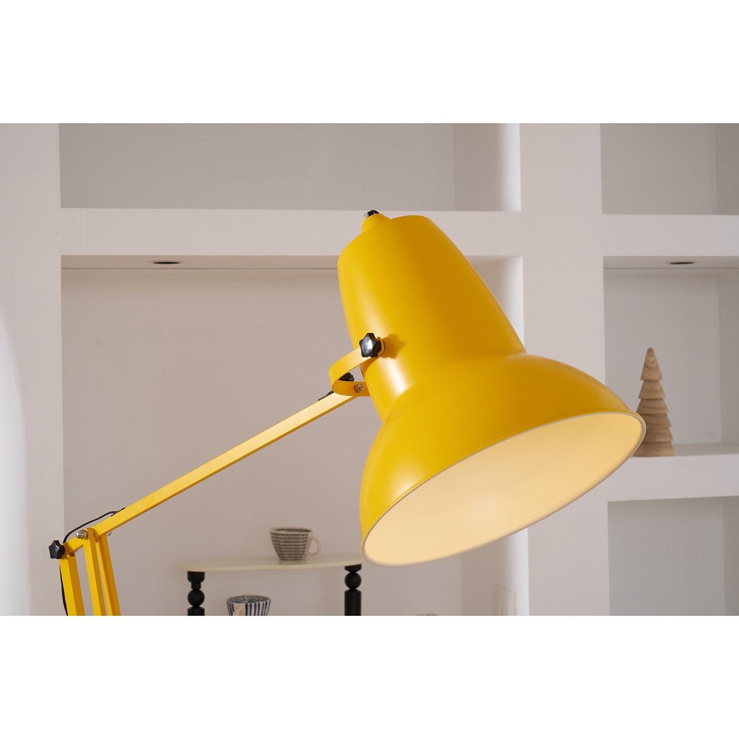 Extra Tall Cantilever Overhang Floor Lamp