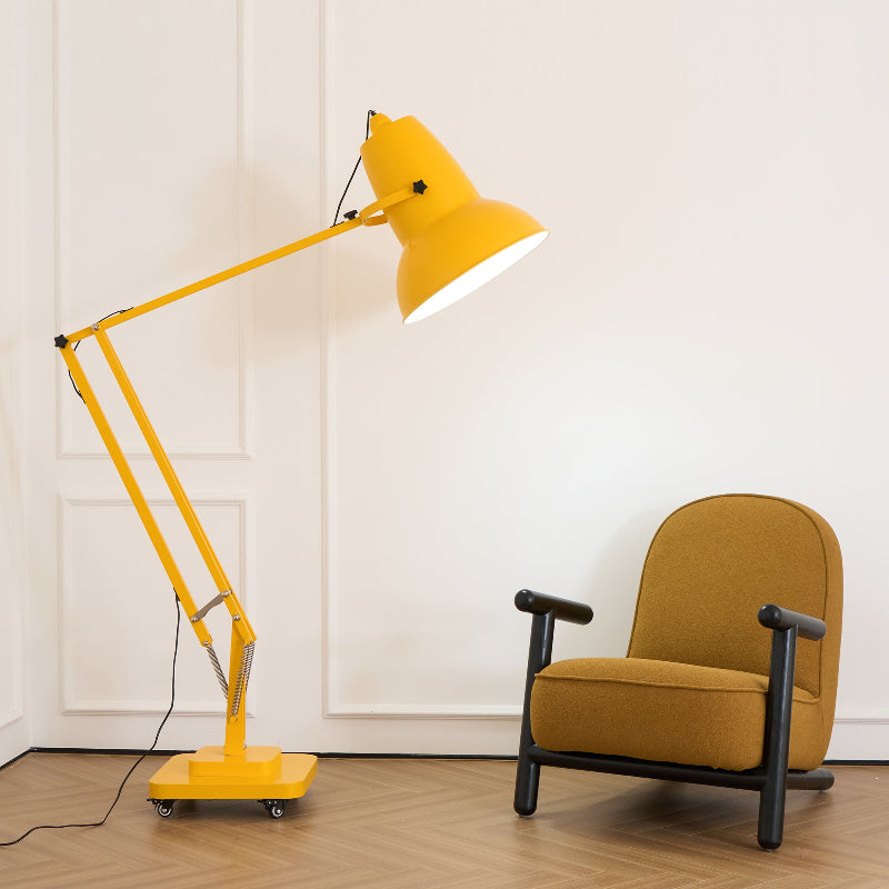 Extra Tall Cantilever Overhang Floor Lamp