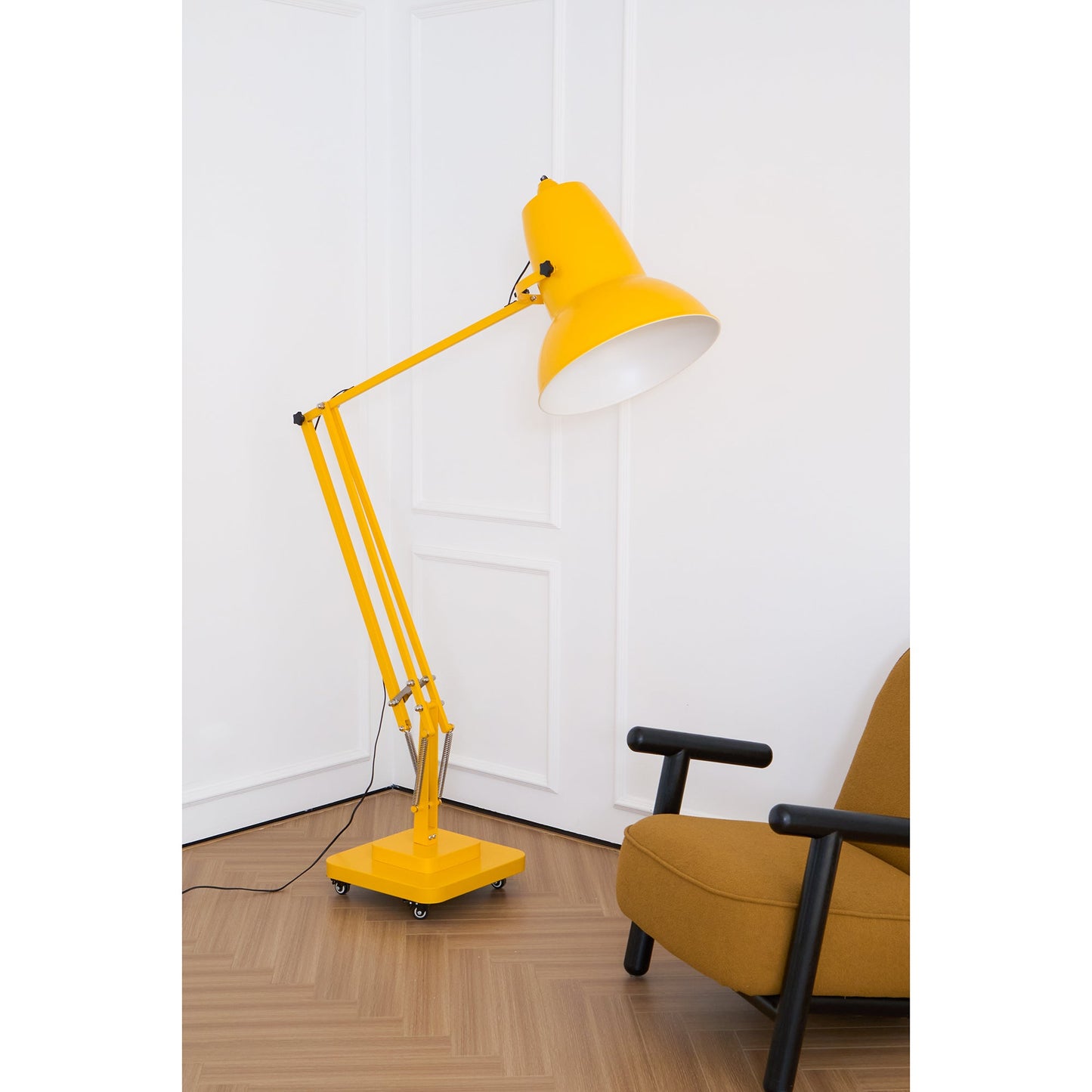 Extra Tall Cantilever Overhang Floor Lamp