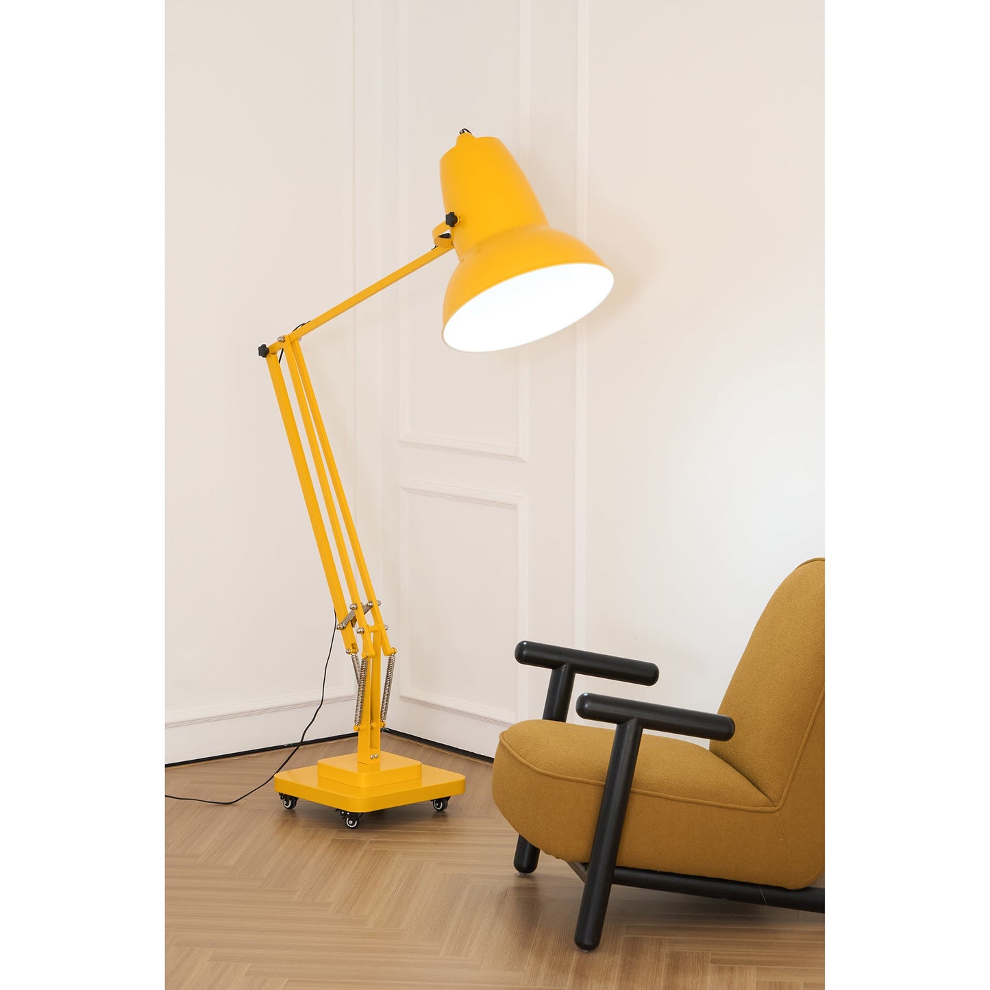 Extra Tall Cantilever Overhang Floor Lamp