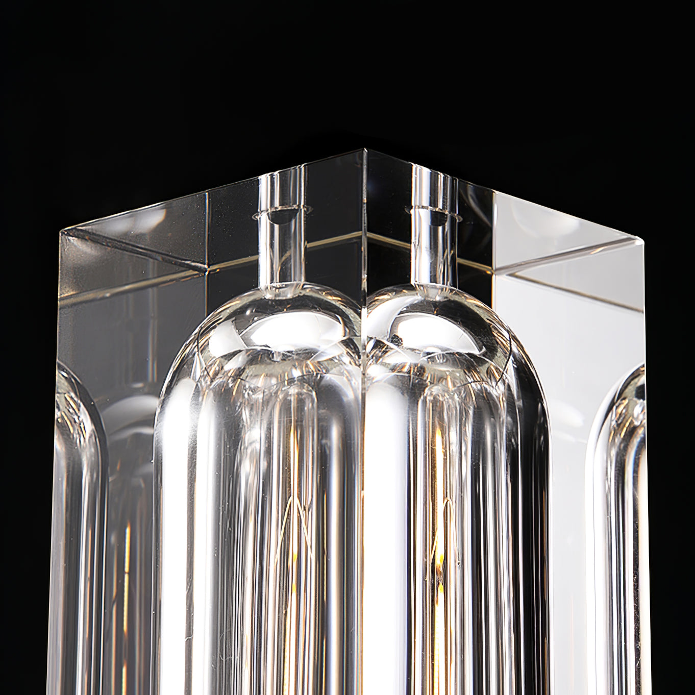 Optical Crystal Block Table Lamp