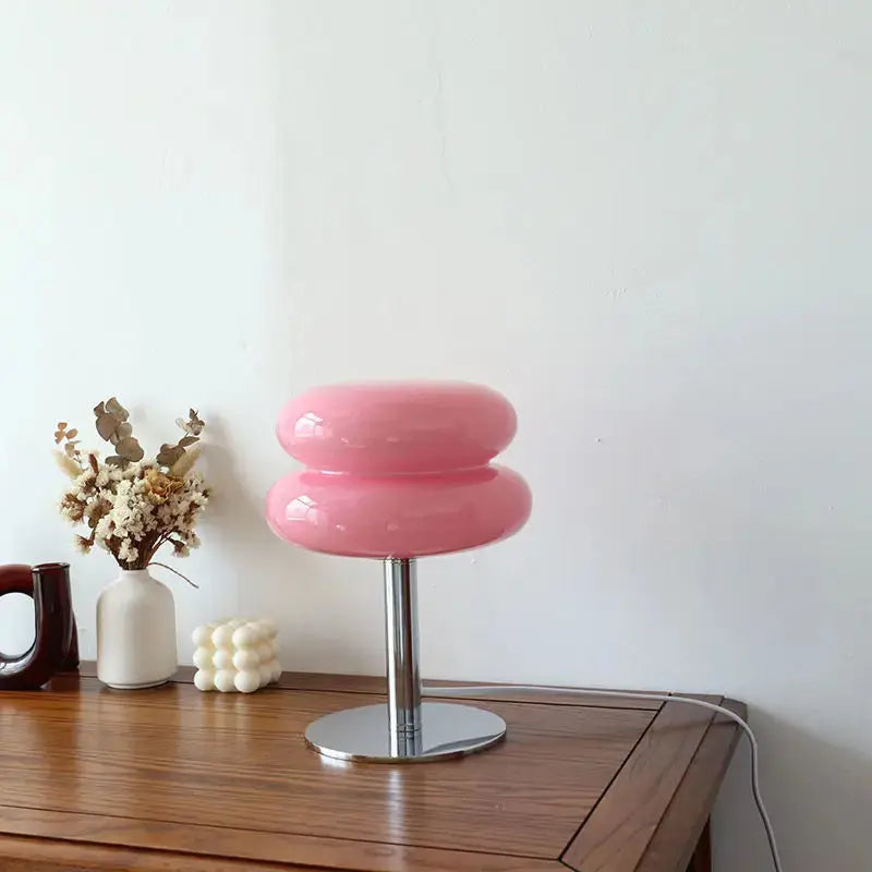 Glowvelle - Sculptural Glass Shade Table Lamp Erbstuk