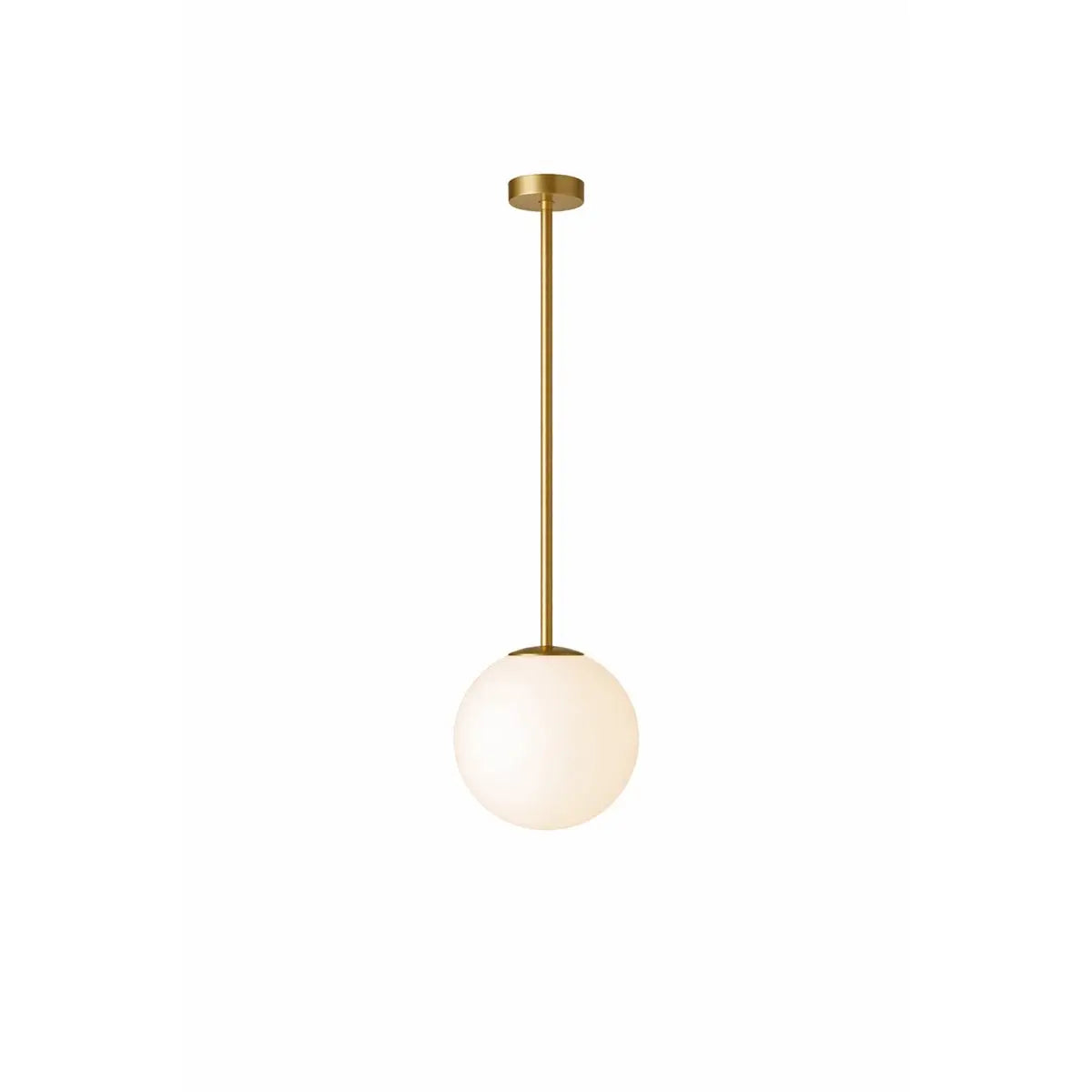 Branching Arc Sputnik Chandelier — Nordic Art Deco Pendant Light with Milk Glass Globes for Dining Room, Living Room, Restaurant and Cafe, Black Gold and Red Multi-Head Ceiling Light Erbstuk