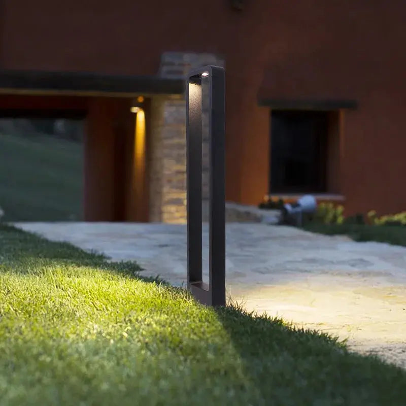 Landscape Lighting Aluminum Outdoor Bollard Light — LED Pillar Lamp, IP65 Waterproof, Modern Minimalist Design for Driveways, Garden Paths, Courtyards & Villas, Available in Three Heights Erbstuk