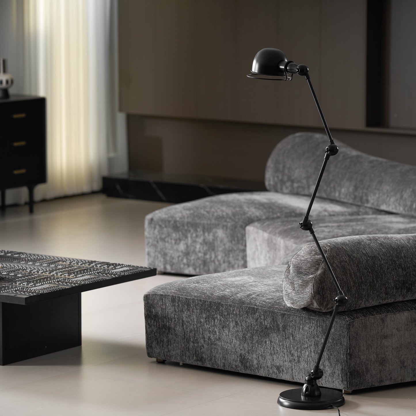 Articulated Arm Task Floor Lamp
