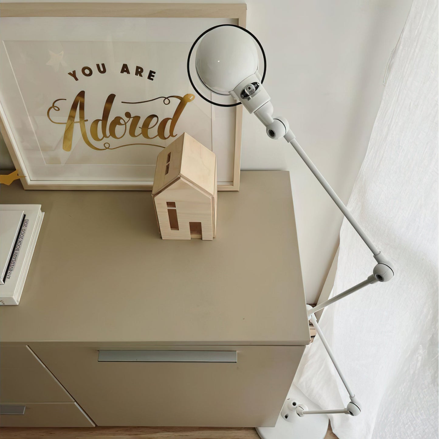 Articulated Arm Task Floor Lamp