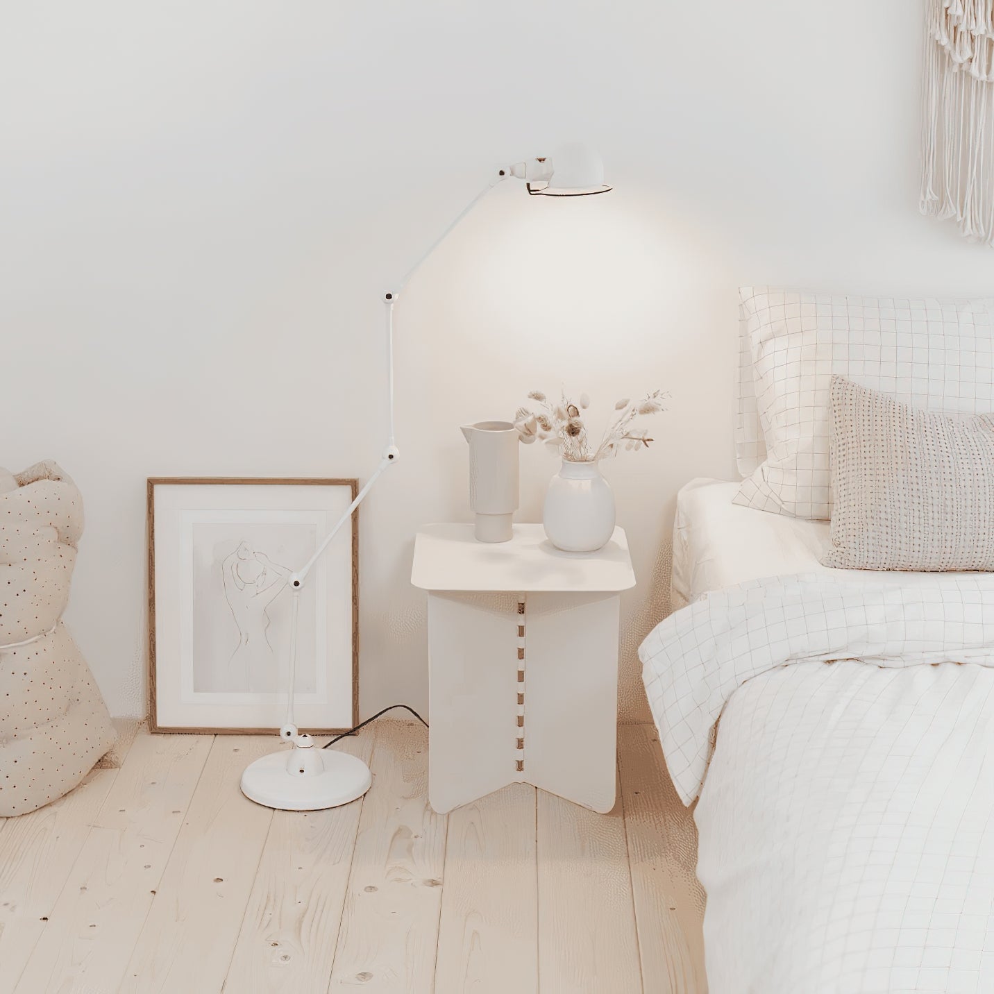 Articulated Arm Task Floor Lamp