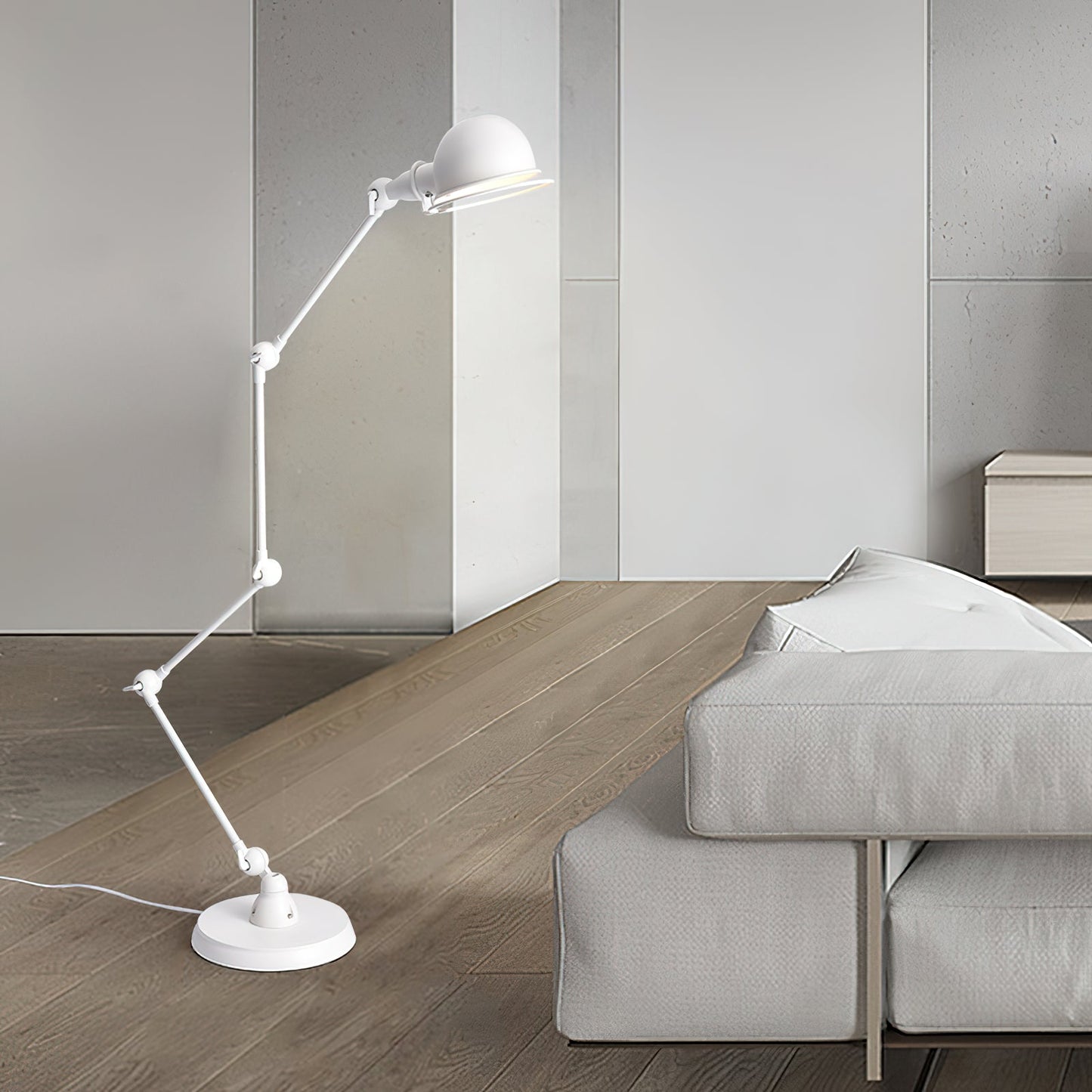 Articulated Arm Task Floor Lamp