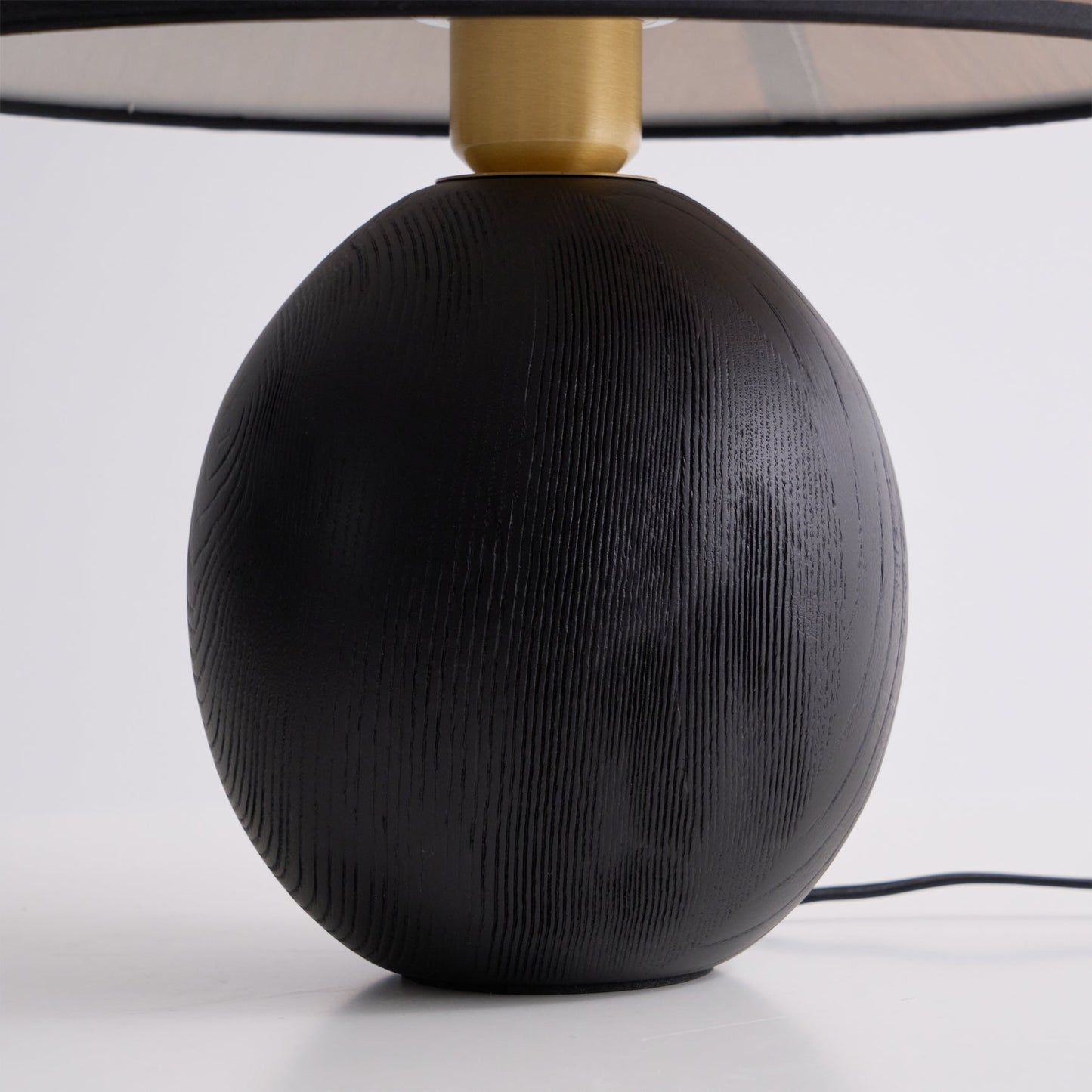 Wood Grain Paper Shade Table Lamp