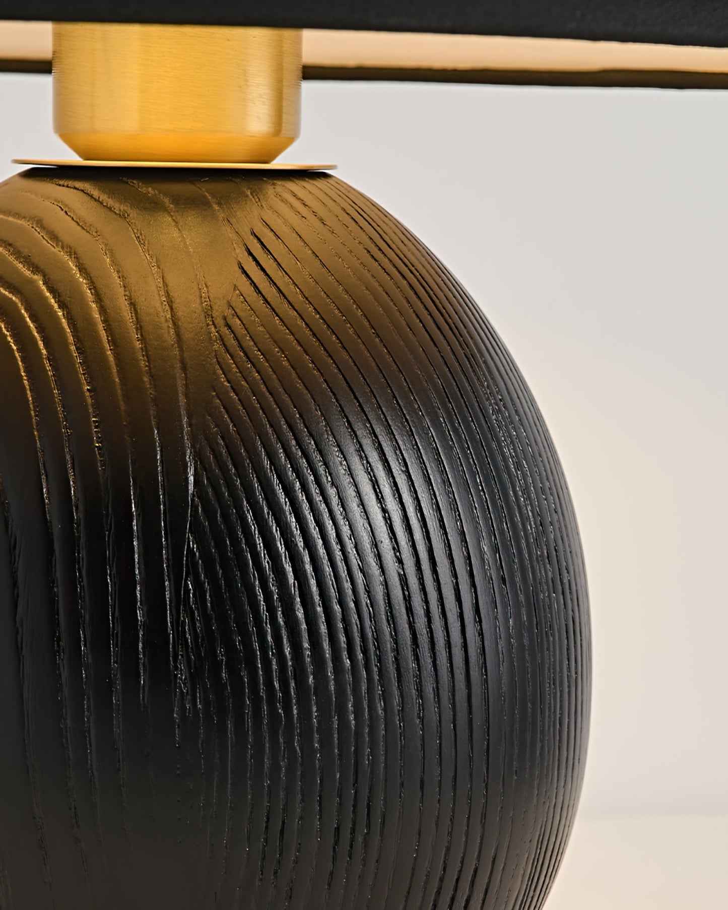 Wood Grain Paper Shade Table Lamp