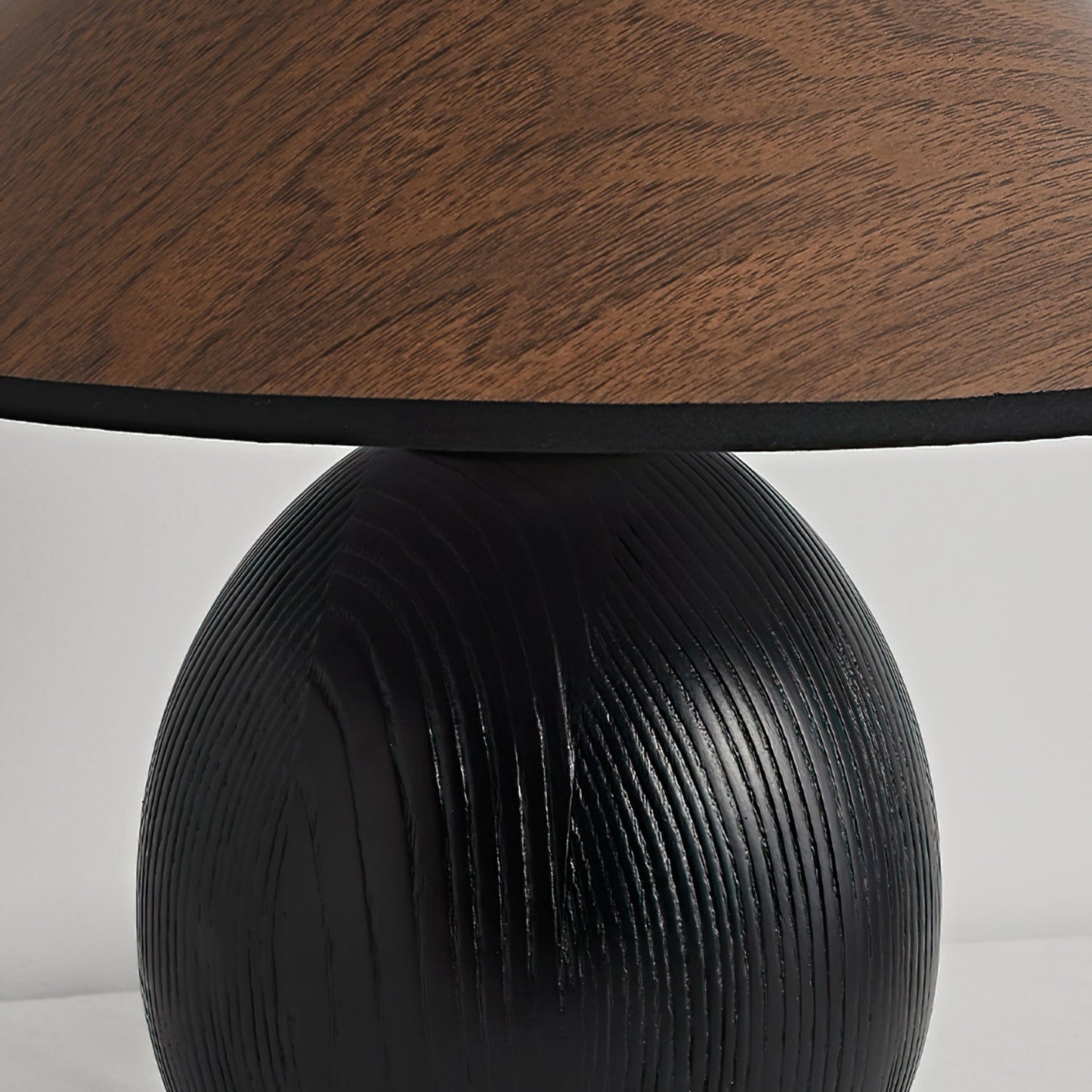 Wood Grain Paper Shade Table Lamp