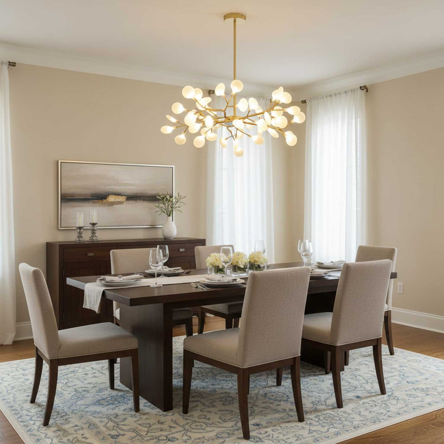 Vega Sputnik Starburst Chandelier