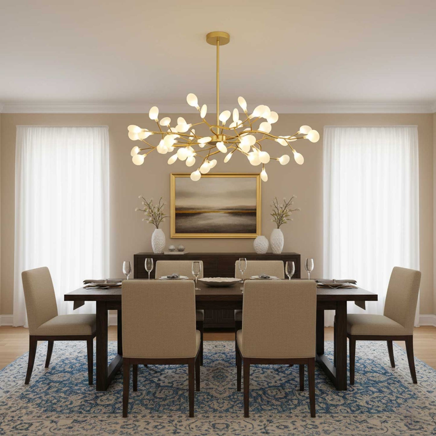Vega Sputnik Starburst Chandelier