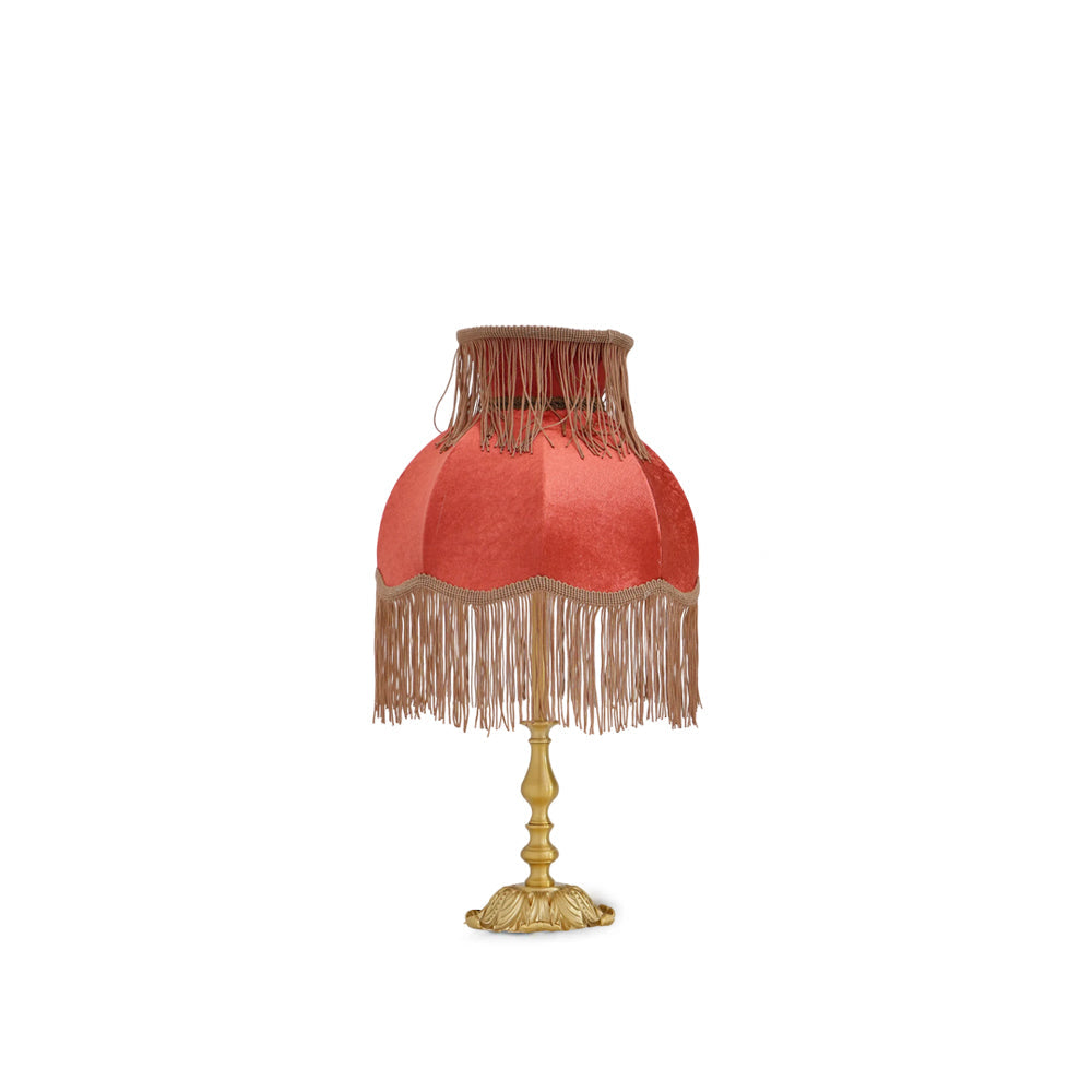 Brass Tassel Fringe Table Lamp