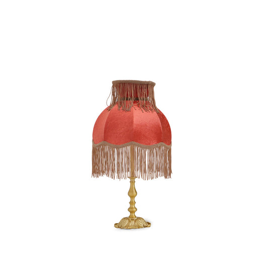 Brass Tassel Fringe Table Lamp