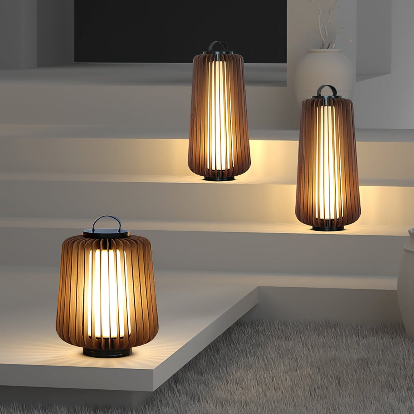 Weatherproof Column Outdoor Table Lamp