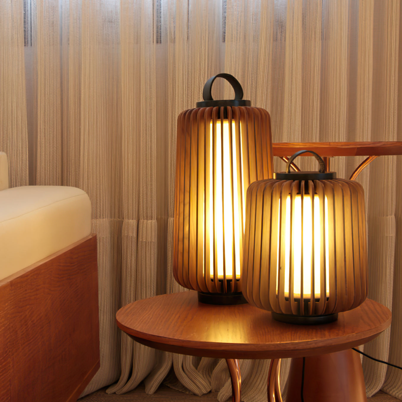 Weatherproof Column Outdoor Table Lamp