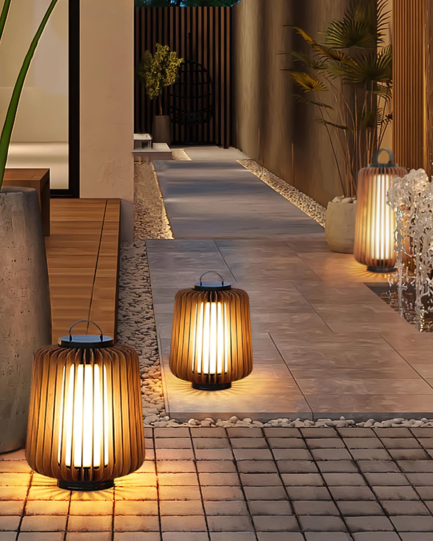 Weatherproof Column Outdoor Table Lamp