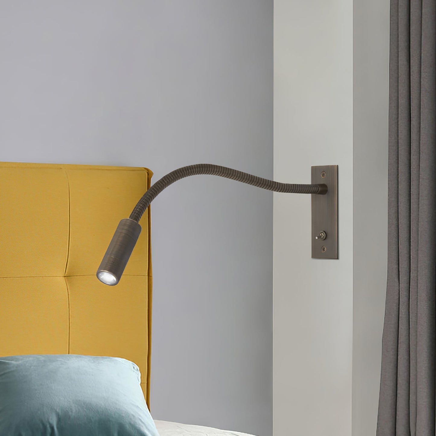 Gooseneck LED Reading Wall Sconce