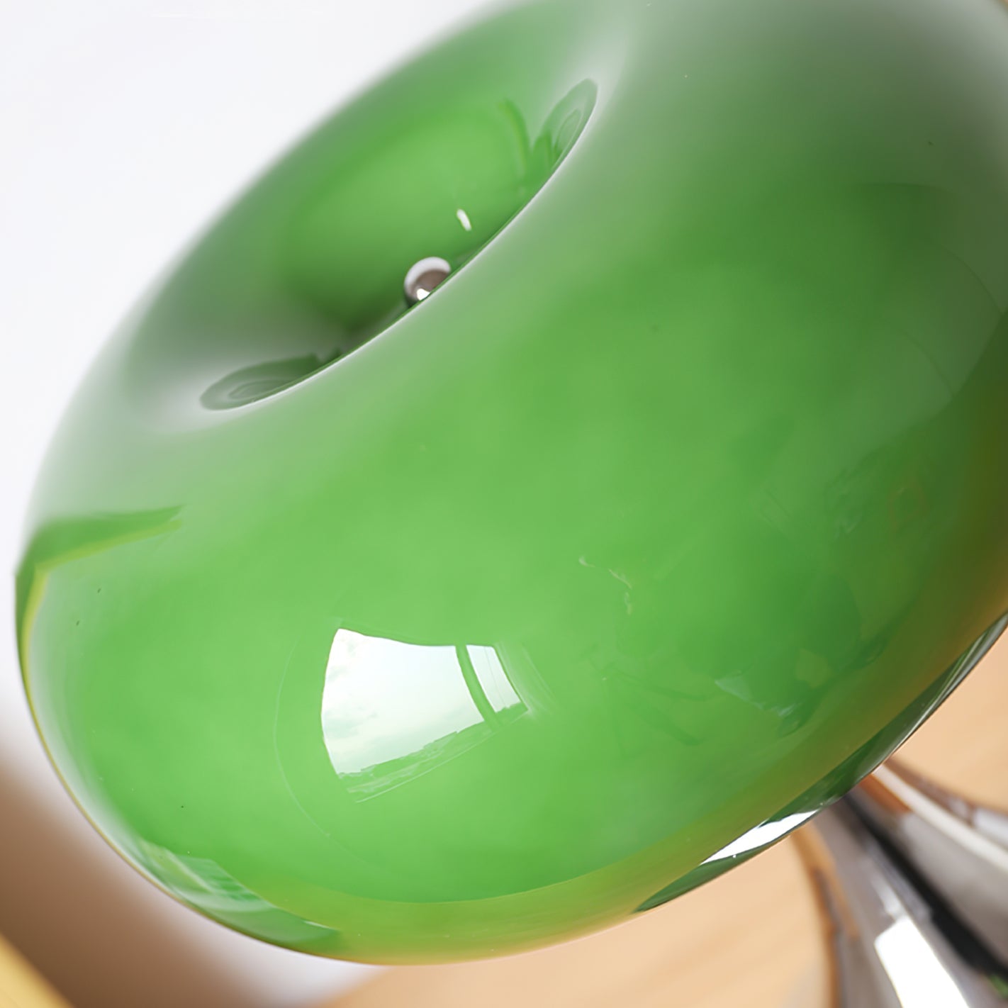 Glass Disc Table Lamp