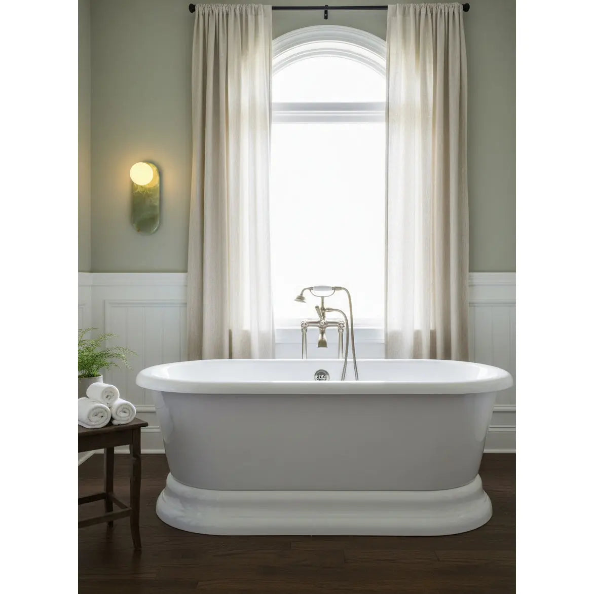Lucie Onyx Wall Lamp ∅ 3.9″ x H 10.6″ Erbstuk