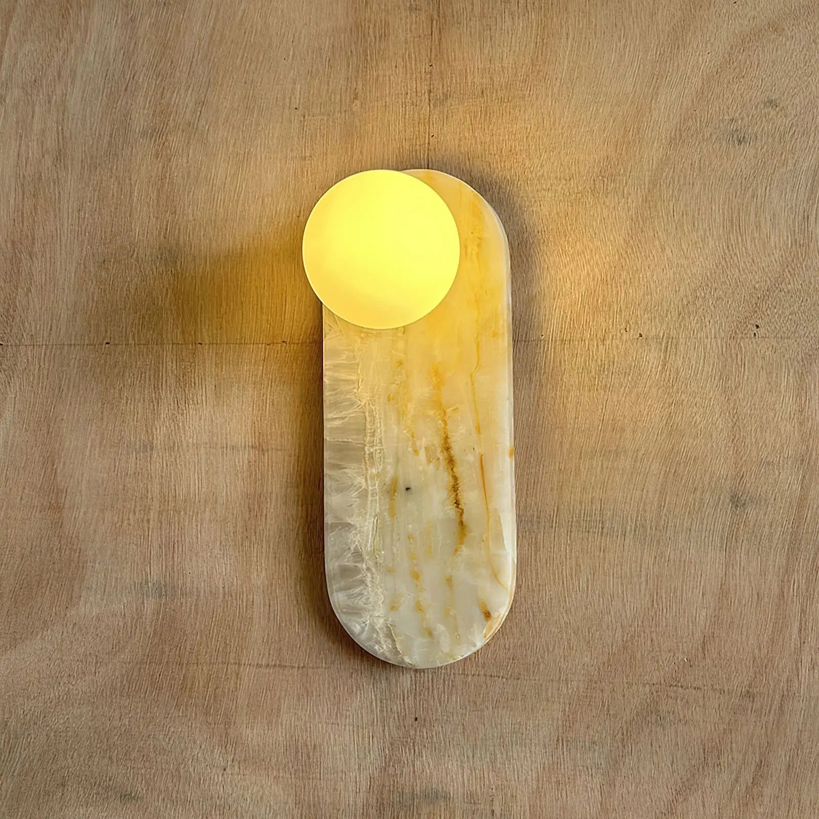 Lucie Onyx Wall Lamp ∅ 3.9″ x H 10.6″ Erbstuk