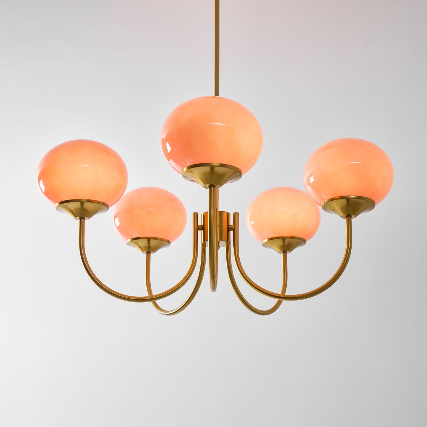 Bergen Glass Globe Cluster Chandelier