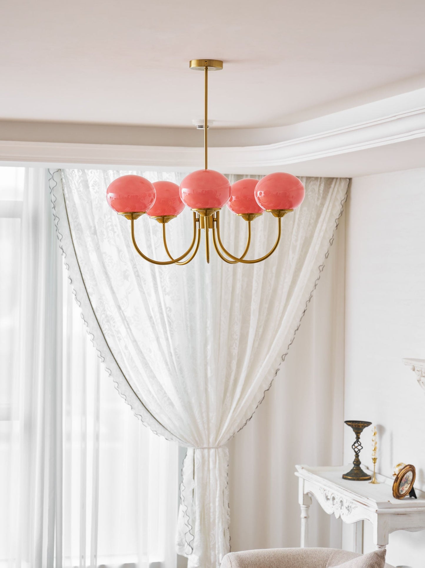 Bergen Glass Globe Cluster Chandelier