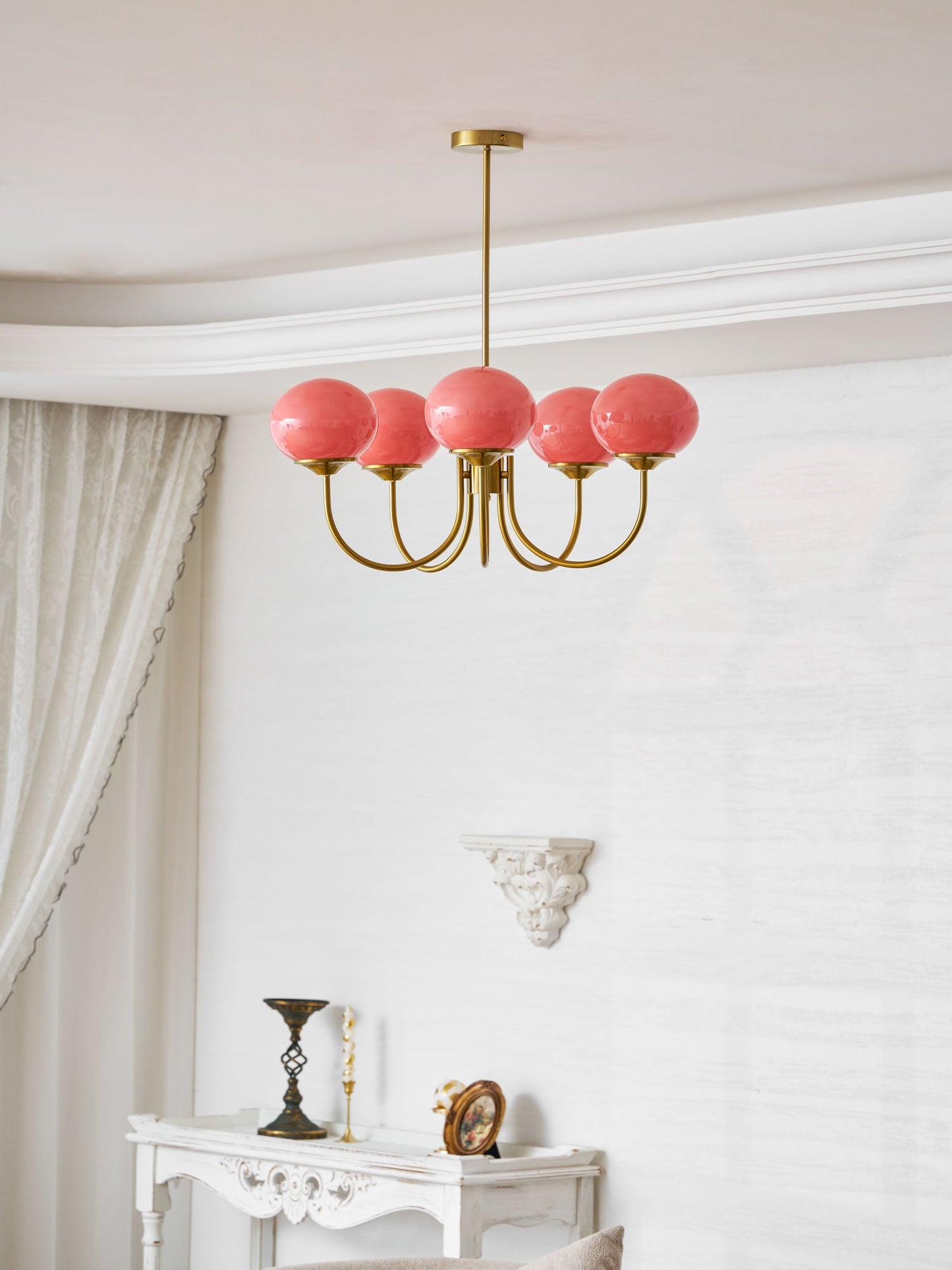 Bergen Glass Globe Cluster Chandelier