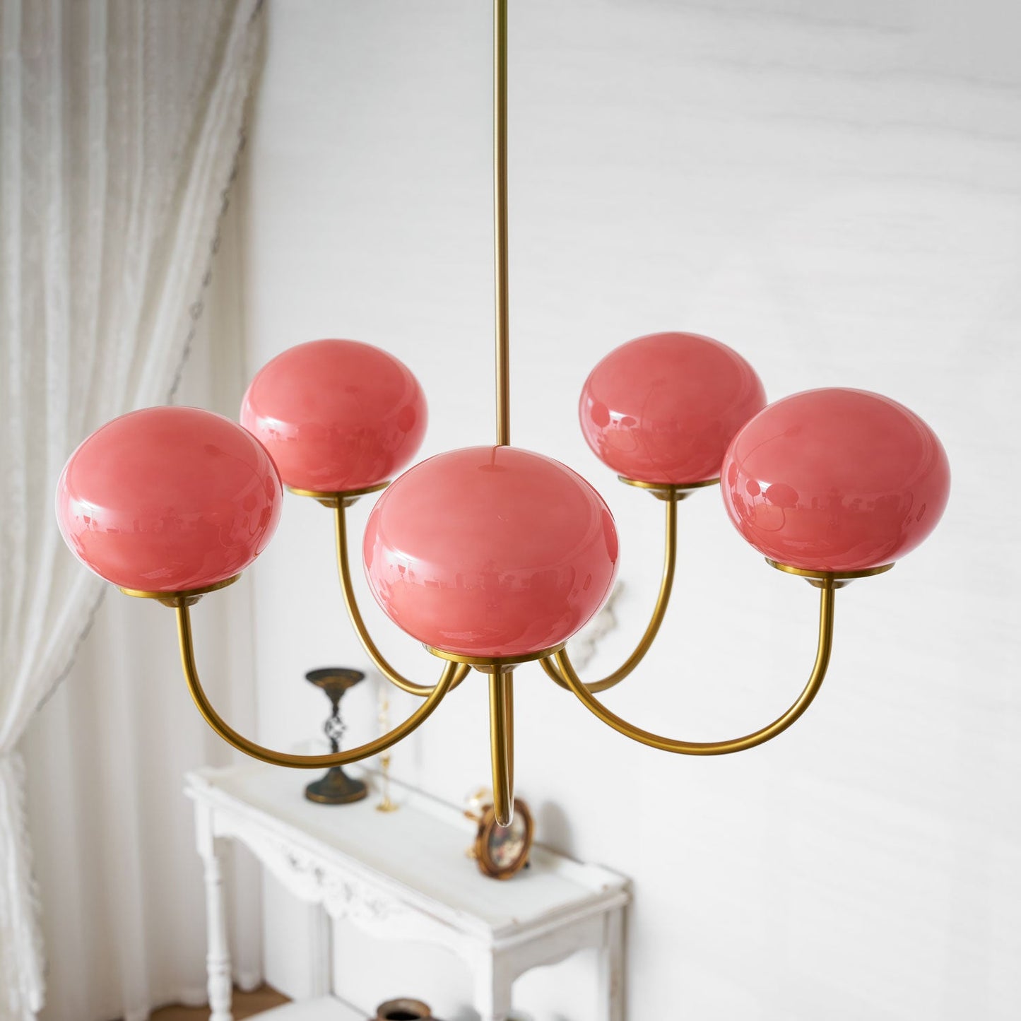 Bergen Glass Globe Cluster Chandelier