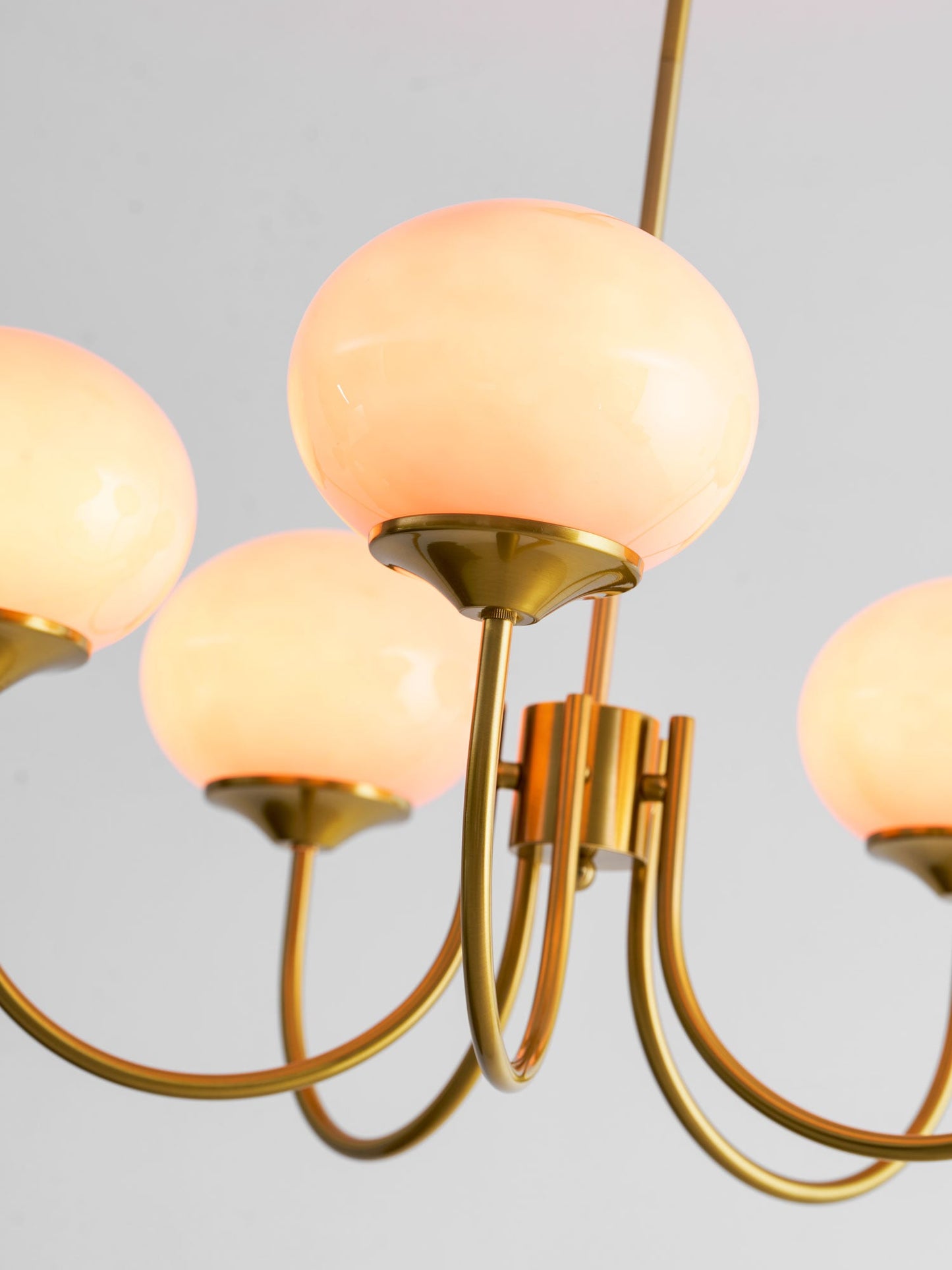 Bergen Glass Globe Cluster Chandelier