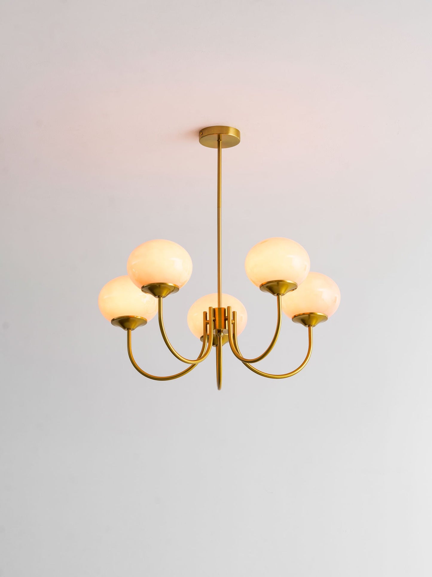 Bergen Glass Globe Cluster Chandelier