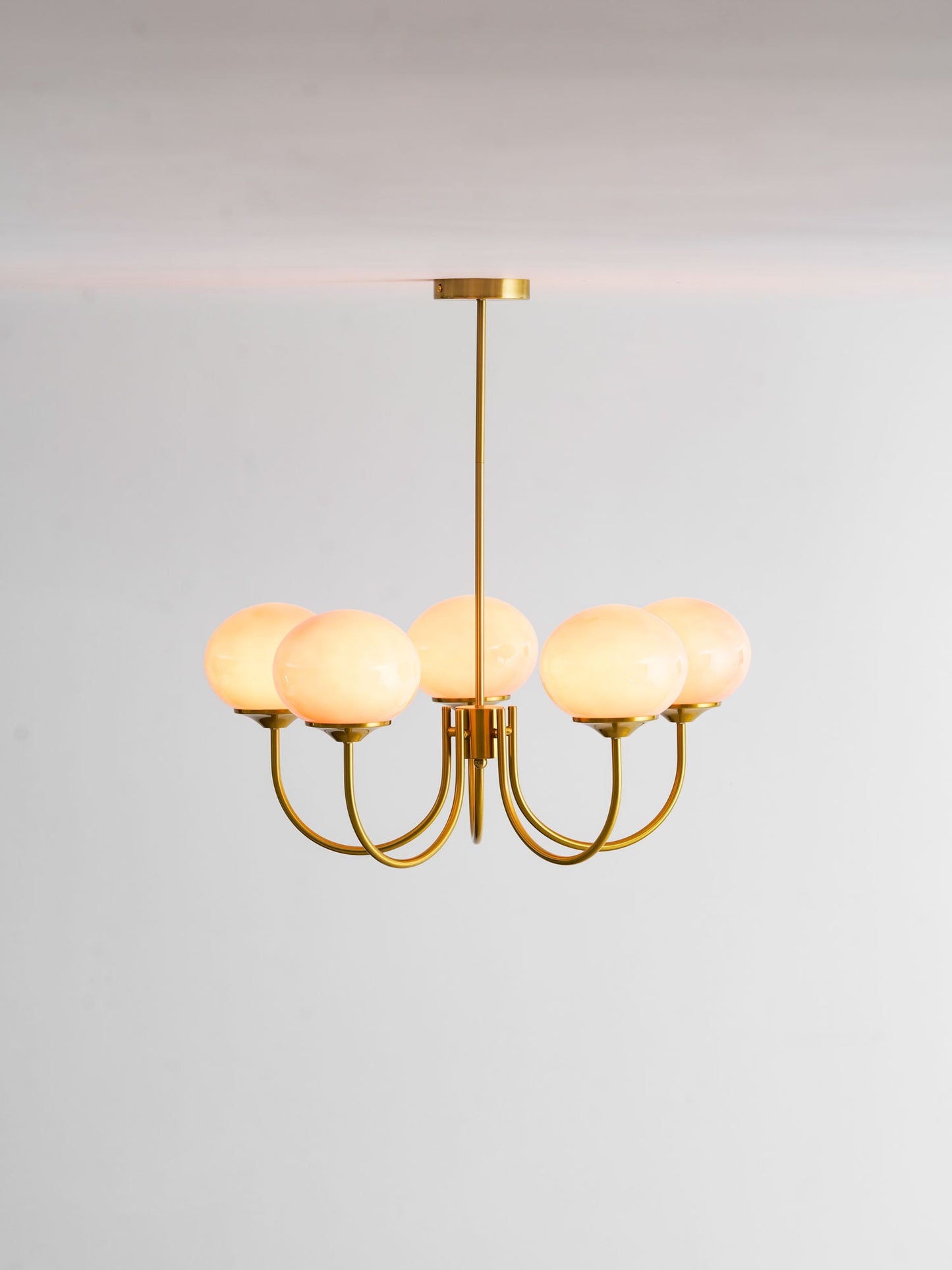 Bergen Glass Globe Cluster Chandelier
