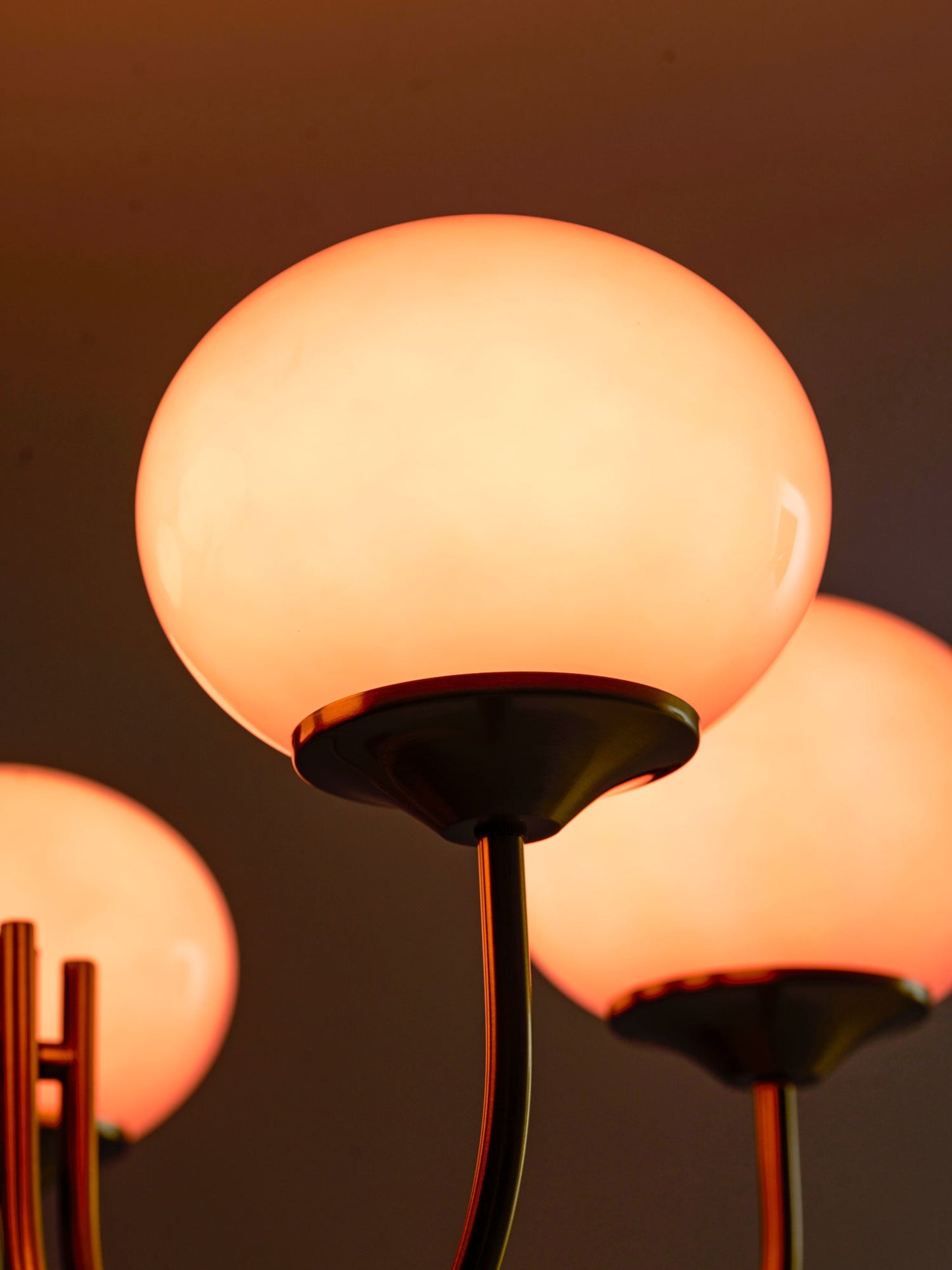 Bergen Glass Globe Cluster Chandelier