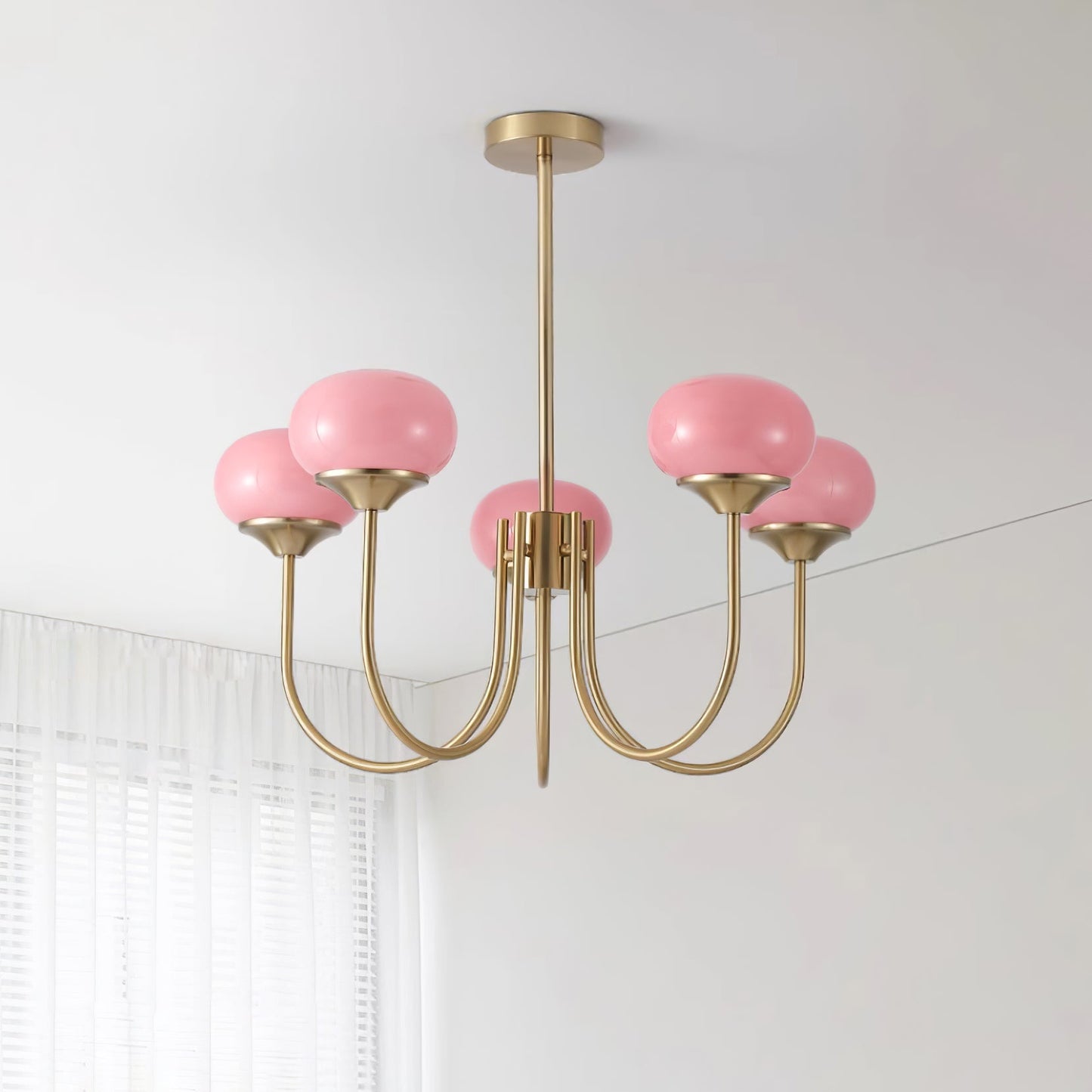 Bergen Glass Globe Cluster Chandelier