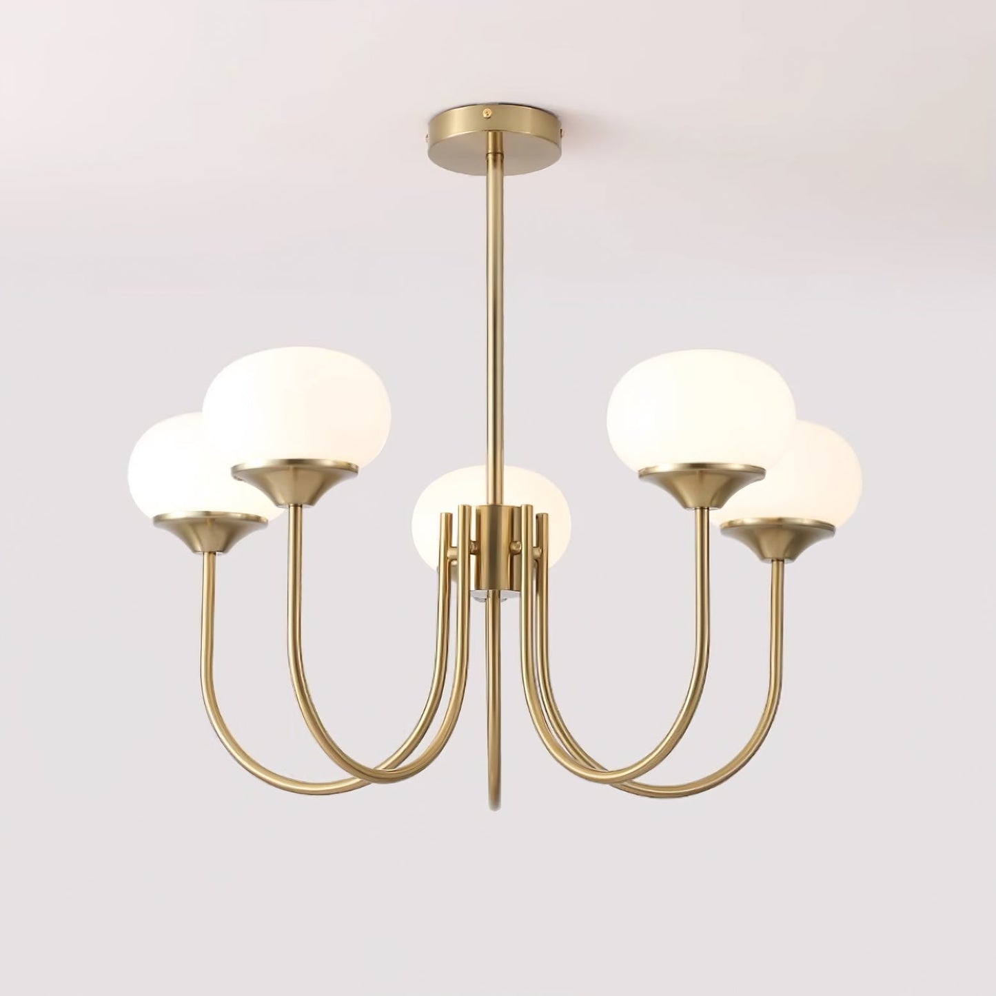 Bergen Glass Globe Cluster Chandelier