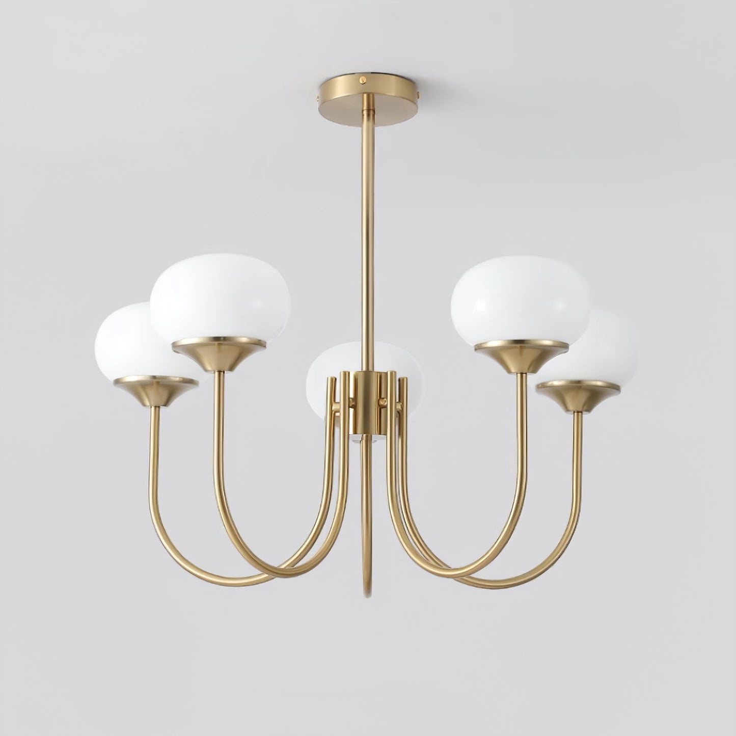 Bergen Glass Globe Cluster Chandelier