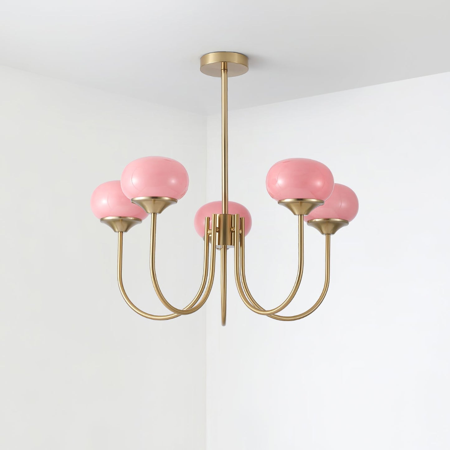 Bergen Glass Globe Cluster Chandelier