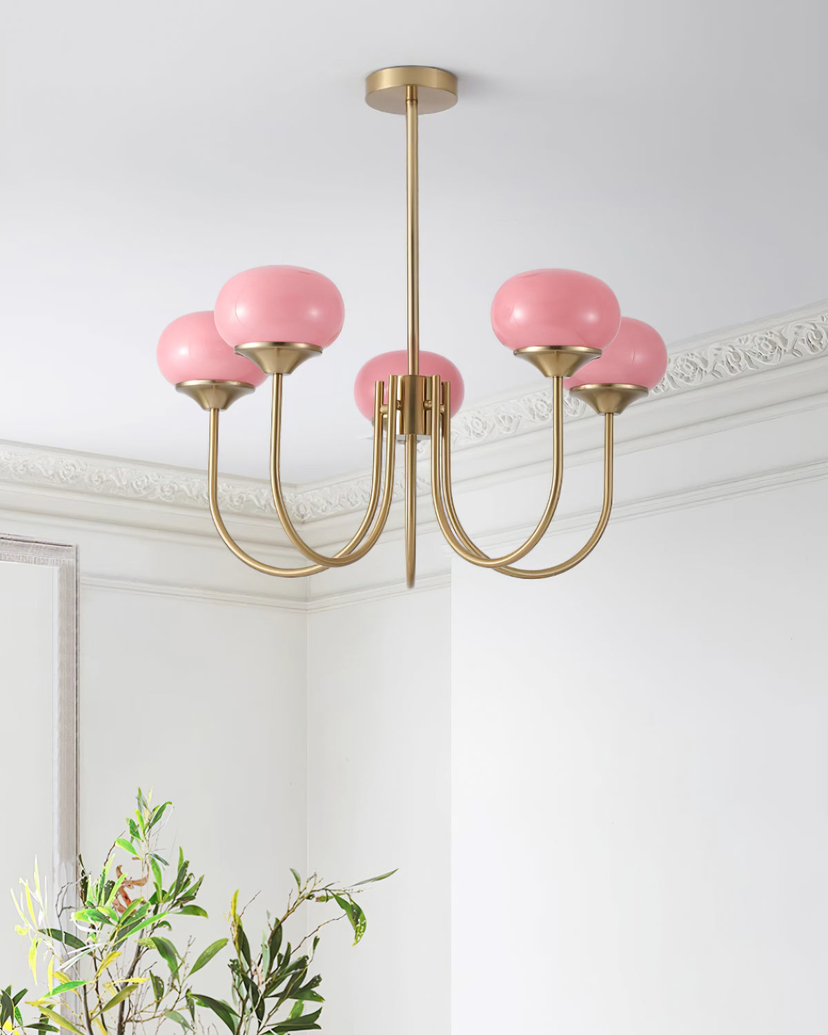 Bergen Glass Globe Cluster Chandelier