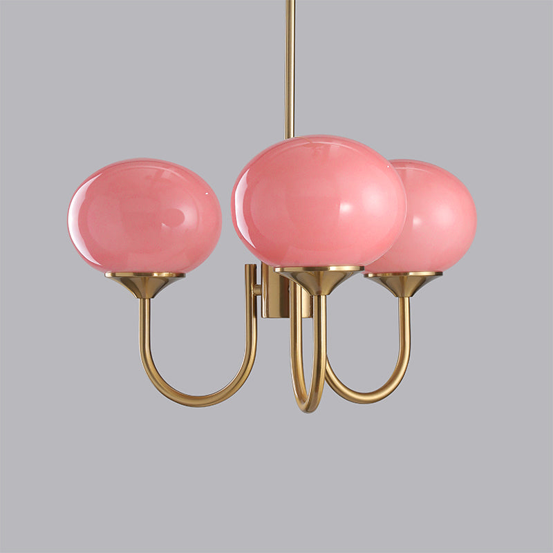 Bergen Glass Globe Cluster Chandelier