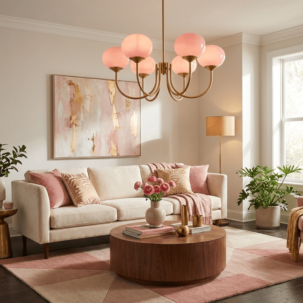 Bergen Glass Globe Cluster Chandelier