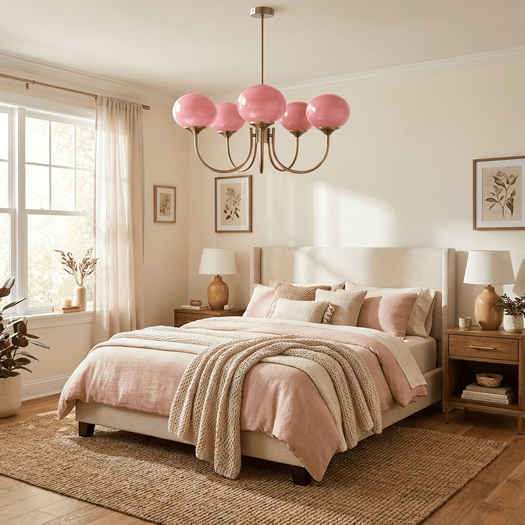 Bergen Glass Globe Cluster Chandelier
