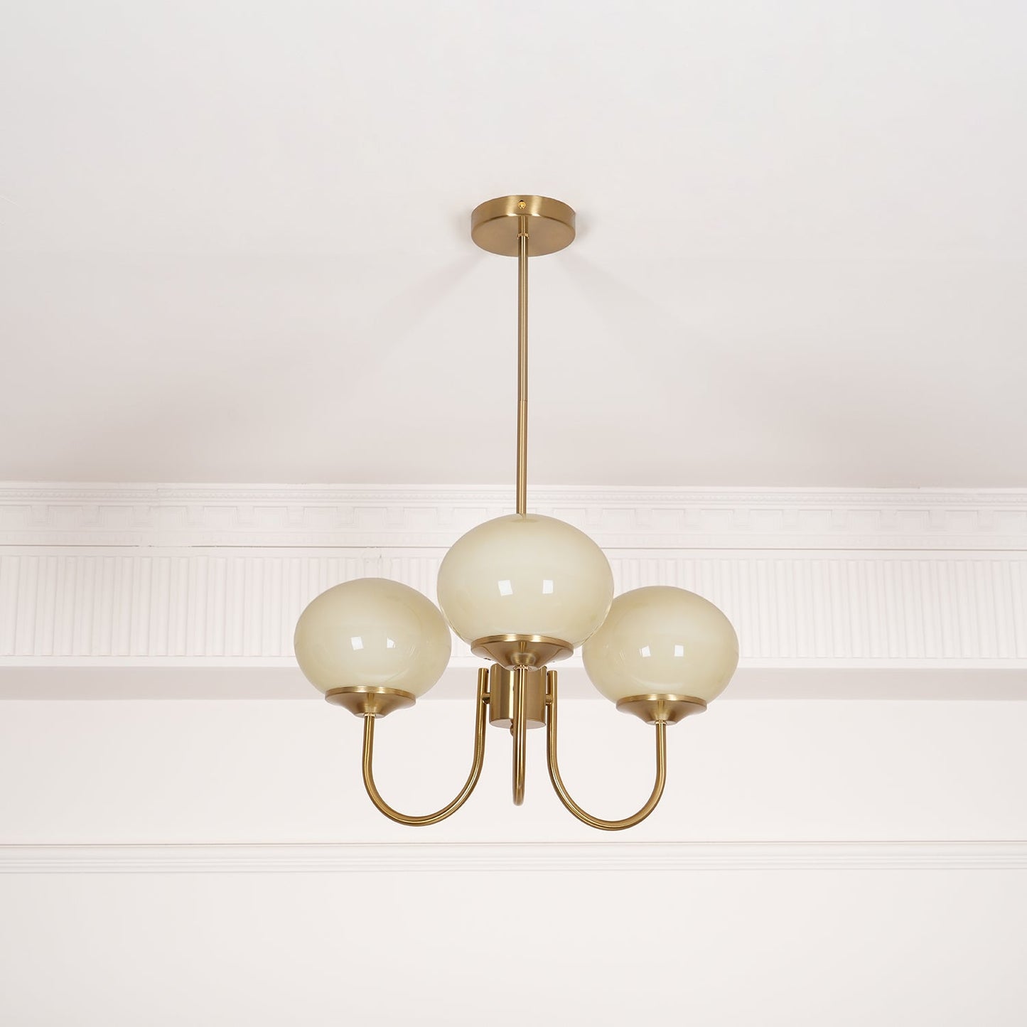 Bergen Glass Globe Cluster Chandelier
